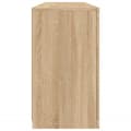 Miniatyrbilde 7 av 11: vidaXL Skjenk med LED-lys sonoma eik 163x37x67 cm