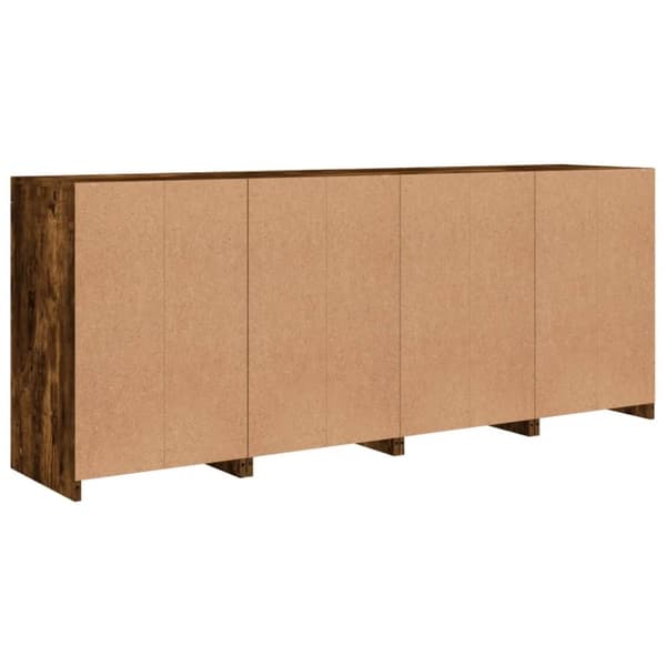 vidaXL Senkki LED-valoilla savutammi 164x37x67 cm
