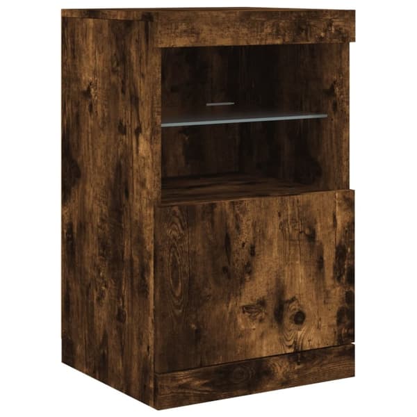 vidaXL Senkki LED-valoilla savutammi 164x37x67 cm