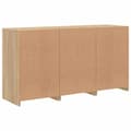 Pikkukuva 8 / 11: vidaXL Senkki LED-valoilla Sonoma-tammi 123x37x67 cm