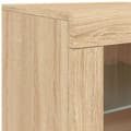 Pikkukuva 10 / 11: vidaXL Senkki LED-valoilla Sonoma-tammi 181,5x37x67 cm