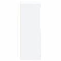 Miniatyrbild 8 av 11: vidaXL Skänk med LED-belysning vit 41x37x100 cm