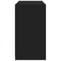 Miniatyrbilde 8 av 11: vidaXL Skjenk med LED-lys svart 60,5x37x67 cm
