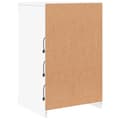 Miniatyrbilde 8 av 11: vidaXL Skjenk med LED-lys hvit 41x37x67 cm