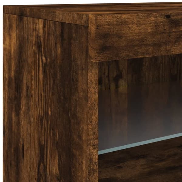 vidaXL Senkki LED-valoilla savutammi 41x37x67 cm