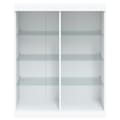 Pikkukuva 5 / 11: vidaXL Senkki LED-valoilla valkoinen 81x37x100 cm