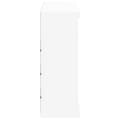 Pikkukuva 6 / 11: vidaXL Senkki LED-valoilla valkoinen 81x37x100 cm