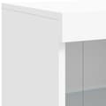 Pikkukuva 8 / 11: vidaXL Senkki LED-valoilla valkoinen 81x37x100 cm