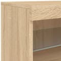 Pikkukuva 10 / 11: vidaXL Senkki LED-valoilla Sonoma-tammi 60x37x67 cm