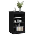 Pikkukuva 5 / 11: vidaXL Senkki LED-valoilla musta 41x37x67 cm