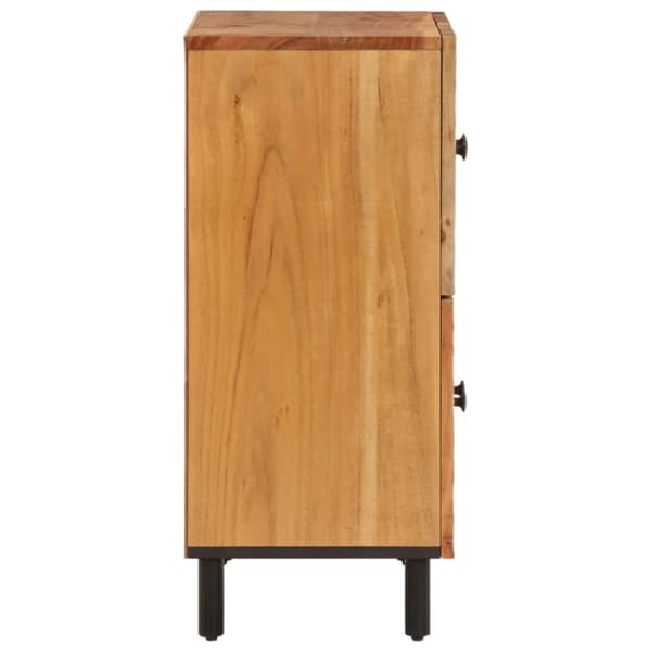 vidaXL skab 60x33x75 cm massivt akacietræ