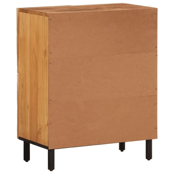 vidaXL skab 60x33x75 cm massivt akacietræ