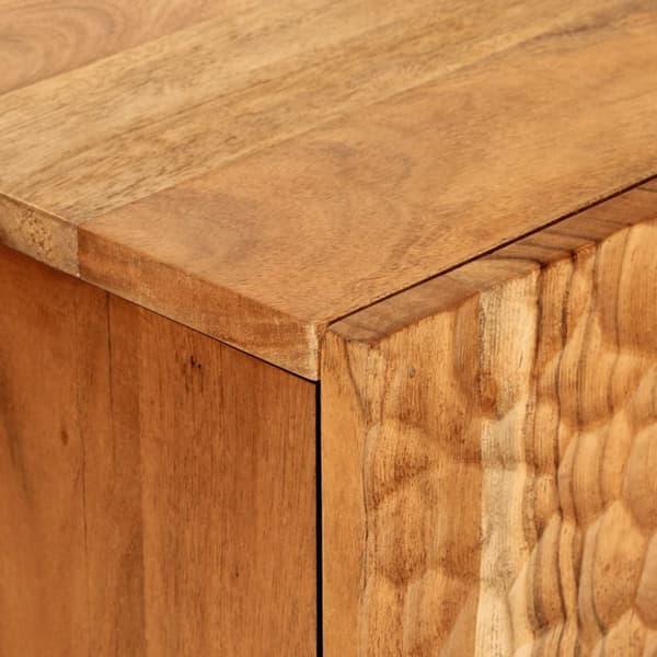 vidaXL skab 60x33x100 cm massivt akacietræ