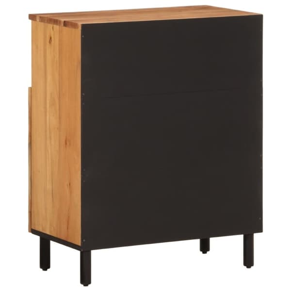 vidaXL skab 60x33x75 cm massivt akacietræ