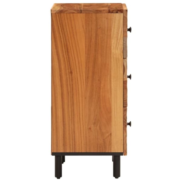 vidaXL Sideskap 40x33x75 cm heltre akasie