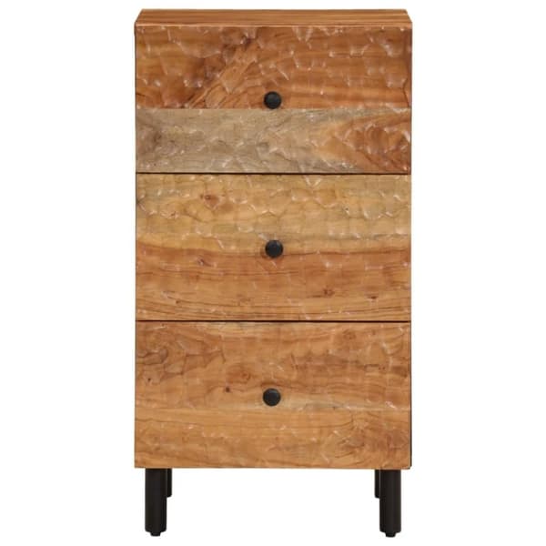 vidaXL skab 40x33x75 cm massivt akacietræ