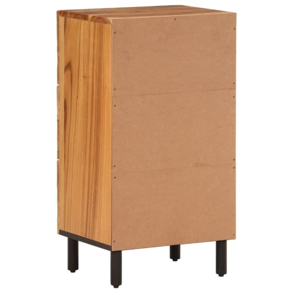 vidaXL skab 40x33x75 cm massivt akacietræ