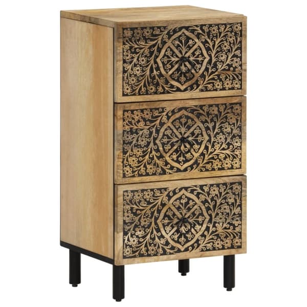 vidaXL skab 40x33x75 cm massivt mangotræ