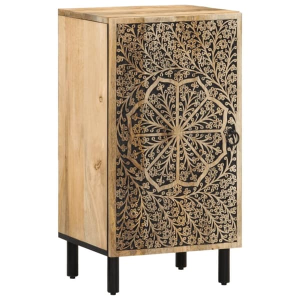 vidaXL skab 40x33x75 cm massivt mangotræ