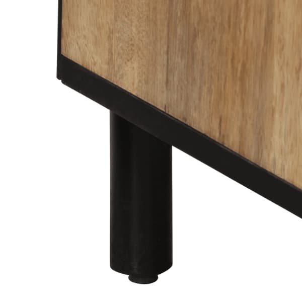 vidaXL skab 60x33x75 cm massivt mangotræ