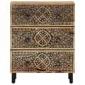 Miniatyrbilde 4 av 11: vidaXL Sideskap 60x33x75 cm heltre mango