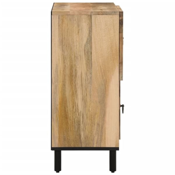 vidaXL Sideskap 80x33x75 cm heltre mango