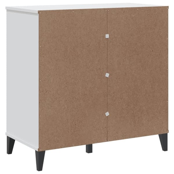 vidaXL Skjenk VIKEN hvit 80x40x80 cm konstruert tre