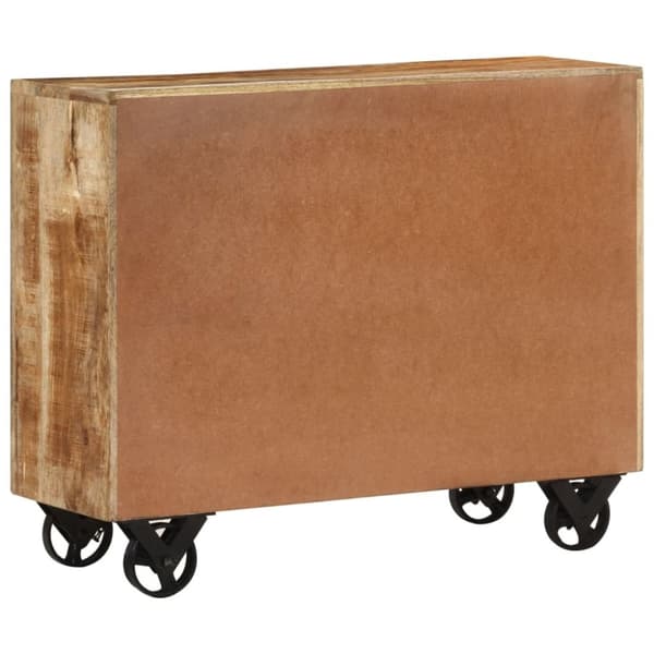 vidaXL Skänk 80x30x65 cm massivt grovt mangoträ