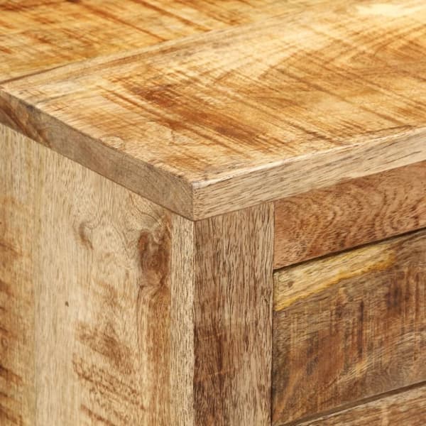 vidaXL Skänk 80x30x65 cm massivt grovt mangoträ