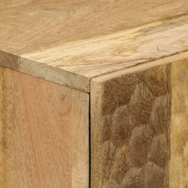 vidaXL skab 60x33x100 cm massivt mangotræ