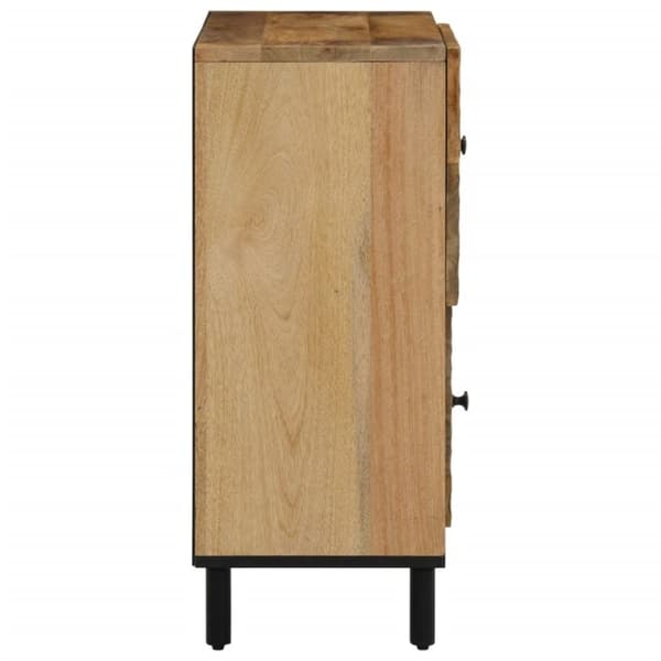 vidaXL skab 80x33x75 cm massivt mangotræ