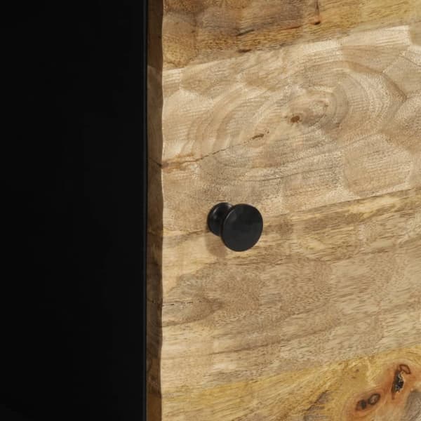vidaXL Sidoskåp 80x33x75 cm massivt mangoträ