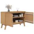 Pikkukuva 5 / 11: vidaXL Senkki OLDEN ruskea 114x43x73,5 cm täysi mänty
