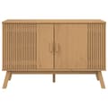 Pikkukuva 7 / 11: vidaXL Senkki OLDEN ruskea 114x43x73,5 cm täysi mänty