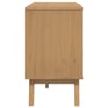 Pikkukuva 8 / 11: vidaXL Senkki OLDEN ruskea 114x43x73,5 cm täysi mänty