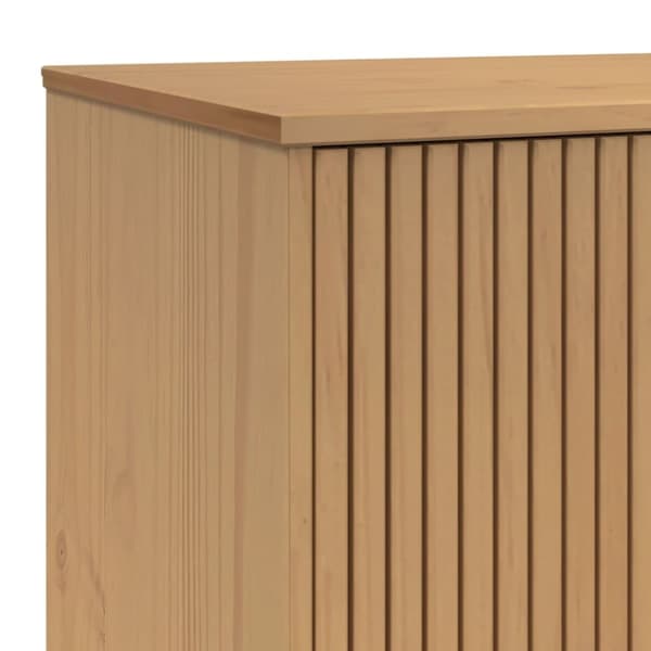 vidaXL Senkki OLDEN ruskea 114x43x73,5 cm täysi mänty
