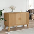 Pikkukuva 2 / 11: vidaXL Senkki OLDEN ruskea 114x43x73,5 cm täysi mänty