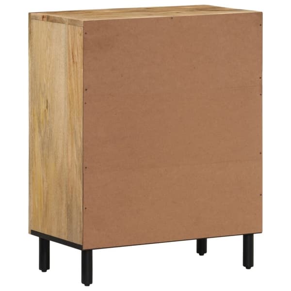 vidaXL skab 60x33x75 cm massivt mangotræ