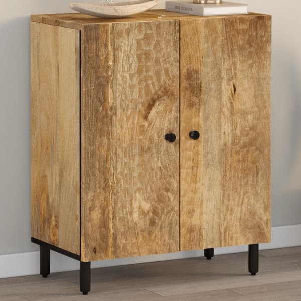 vidaXL skab 60x33x75 cm massivt mangotræ
