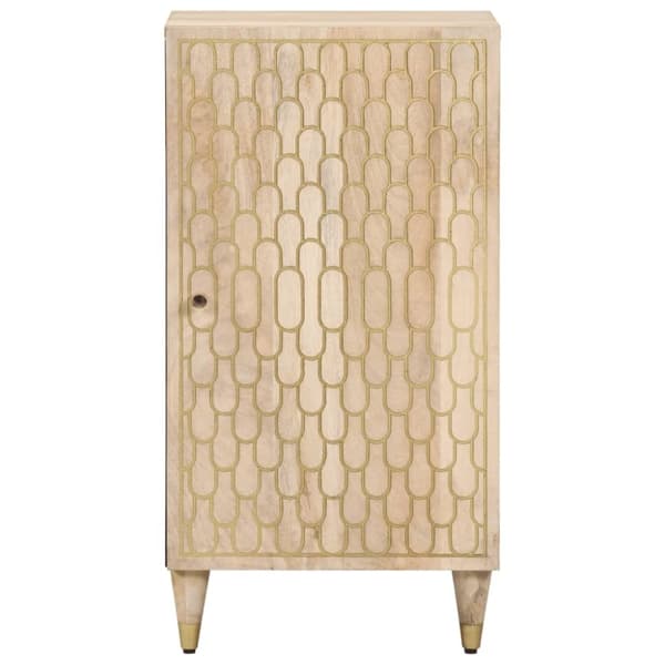 vidaXL skab 40x33x75 cm massivt mangotræ
