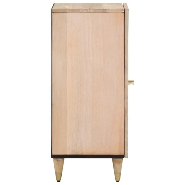 vidaXL skab 40x33x75 cm massivt mangotræ