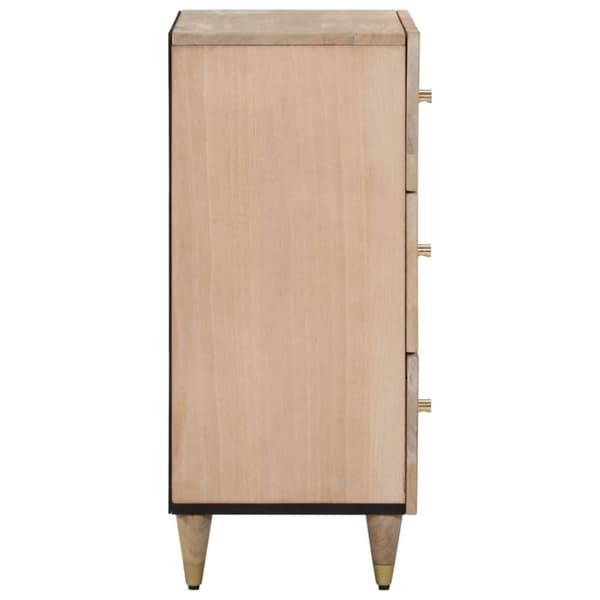 vidaXL skab 40x33x75 cm massivt mangotræ