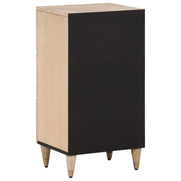 vidaXL skab 40x33x75 cm massivt mangotræ
