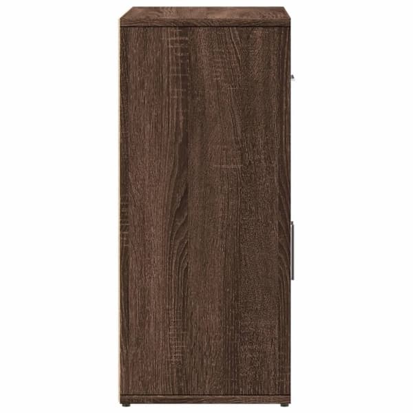 vidaXL Skjenk brun eik 60x31x70 cm konstruert tre