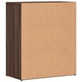Miniatyrbilde 6 av 11: vidaXL Skjenk brun eik 60x31x70 cm konstruert tre