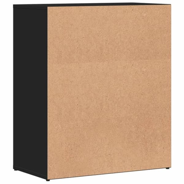 vidaXL Senkki musta 60x31x70 cm tekninen puu