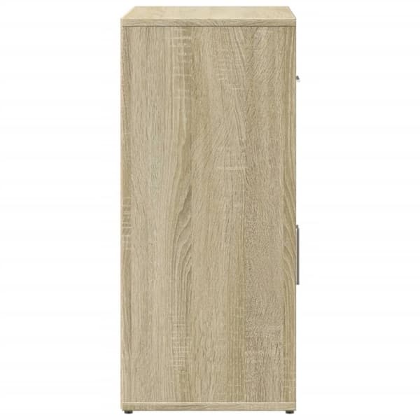 vidaXL skænk 60x31x70 cm konstrueret træ sonoma-eg