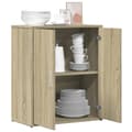 Pikkukuva 3 / 11: vidaXL Senkki Sonoma-tammi 60x31x70 cm tekninen puu