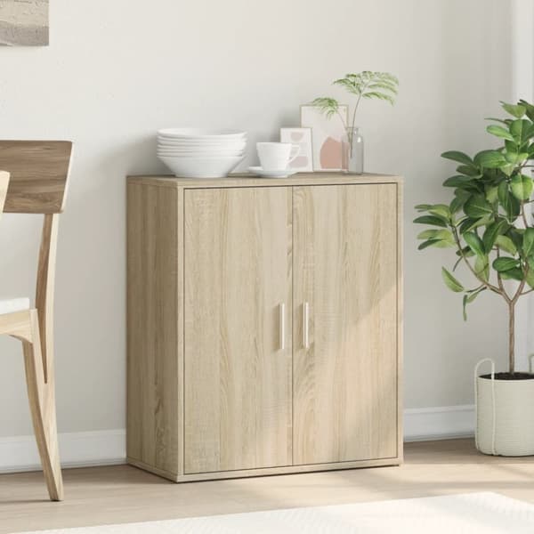 vidaXL Senkki Sonoma-tammi 60x31x70 cm tekninen puu