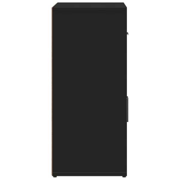 vidaXL Senkki musta 60x31x70 cm tekninen puu